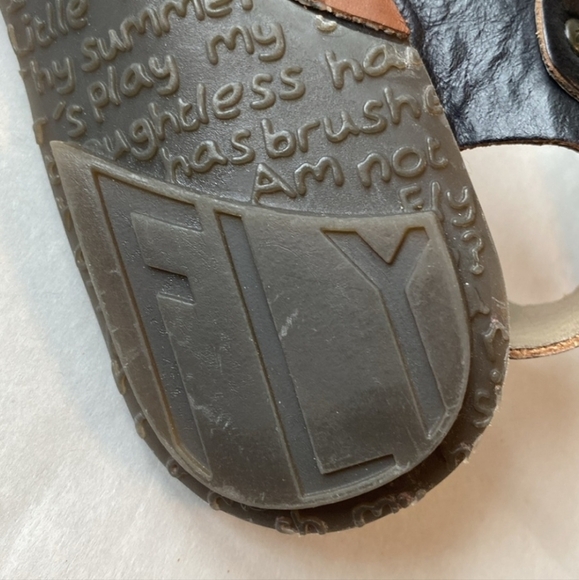 Fly London Leather Sandals 7 - Picture 6 of 7